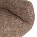 Esszimmerstuhl Aldo braun Tweed Drehstuhl - Richmond Interiors