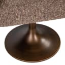 Esszimmerstuhl Aldo braun Tweed Drehstuhl - Richmond Interiors
