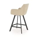 Barhocker Bliss mit Armlehnen - Taupe - By-Boo