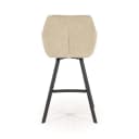 Barhocker Bliss mit Armlehnen - Taupe - By-Boo