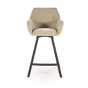 Barhocker Bliss mit Armlehnen - Taupe - By-Boo