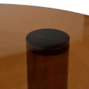 Couchtisch Aero Glas & Kunstharz Braun - By-Boo