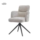 Rumo Sessel - Stoff ATS118-4 beige (drehbar) - Tower Living