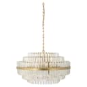 Hängelampe Desire gebürstetes Gold mittel - Richmond Interiors