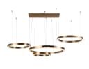 Hängelampe Lilou, gebürstetes Gold - Richmond Interiors
