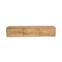 Schwebender TV-Schrank Vision Naturel Mangoholz 160 cm - Starfurn