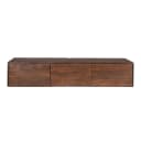 Schwebender TV-Schrank Vision Braun Mangoholz 160 cm - Starfurn