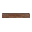 Schwebender TV-Schrank Vision Braun Mangoholz 200 cm - Starfurn