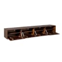 Schwebender TV-Schrank Vision Braun Mangoholz 200 cm - Starfurn