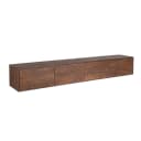 Schwebender TV-Schrank Vision Braun Mangoholz 200 cm - Starfurn