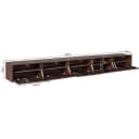 Schwebender TV-Schrank Vision Braun Mangoholz 280 cm - Starfurn
