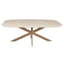 Dänischer ovaler Esstisch Madison Sand Mangoholz 160 cm - Starfurn