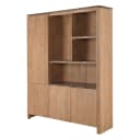 Regal XL Dallas Natur-Mangoholz 160 cm - Starfurn
