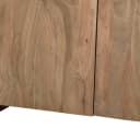 Regal XL Dallas Natur-Mangoholz 160 cm - Starfurn