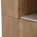 Einlegeböden für Regalschrank Dallas, beige, Marmoroptik, 2er-Set - Starfurn