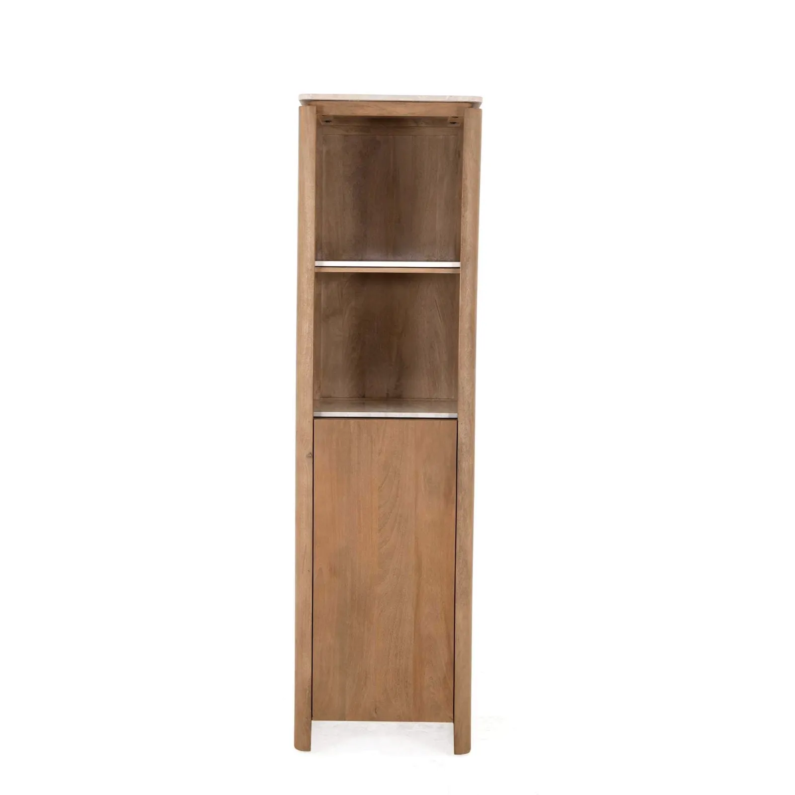 Oberteil Bücherregal Dallas Beige Marmor - Starfurn