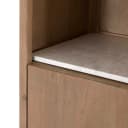 Bücherregal Dallas Natur-Mangoholz 55 cm - Starfurn
