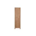 Vitrinenschrank Dallas Natur-Mangoholz 55 cm - Starfurn