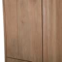 Vitrinenschrank Dallas Natur-Mangoholz 55 cm - Starfurn