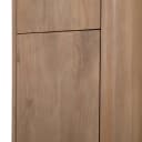 Vitrinenschrank Dallas Natur-Mangoholz 55 cm - Starfurn
