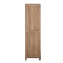 Vitrinenschrank Dallas Natur-Mangoholz 55 cm - Starfurn
