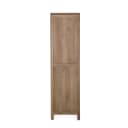 Vitrinenschrank Dallas Natur-Mangoholz 55 cm - Starfurn