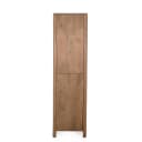 Vitrinenschrank Dallas Natur-Mangoholz 55 cm - Starfurn