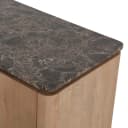 Oberteil Sideboard Dallas Braun Marmor 165 cm - Starfurn