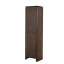 Vitrinenschrank Dallas, braunes Mangoholz, 55 cm - Starfurn