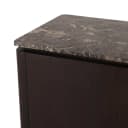 Oberteil Sideboard Dallas Braun Marmor 100 cm - Starfurn