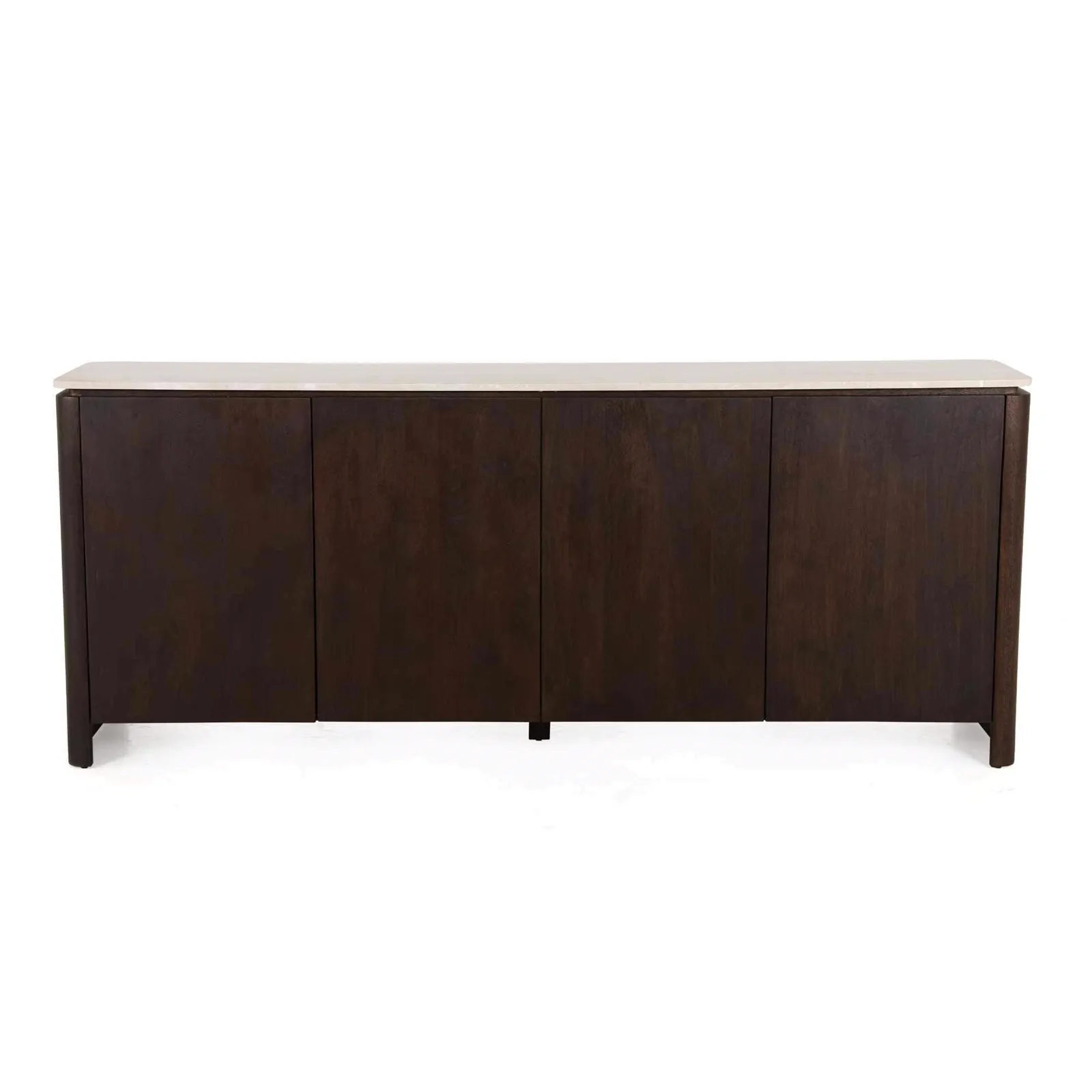 Oberteil TV-Möbel Dallas Beige Marmor 210 cm - Starfurn