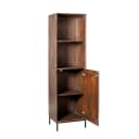 Bücherregal Madison Braun Mangoholz 55 cm - Starfurn