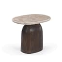 Beistelltisch Noel Braun Marmor 60 cm - Starfurn