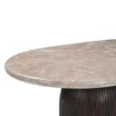 Couchtisch Noel Braun Marmor 90 cm - Starfurn
