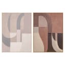 Wandbild Tatu links braun - Richmond Interiors