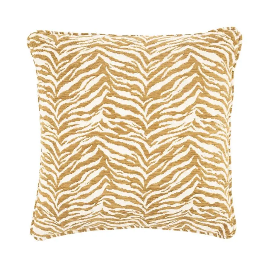 Kissen Tigra 45 x 45 cm - Senfgelb - By-Boo