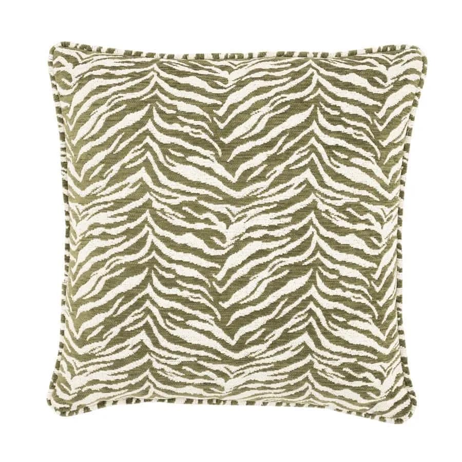 Kissen Tigra 45 x 45 cm - grün - By-Boo