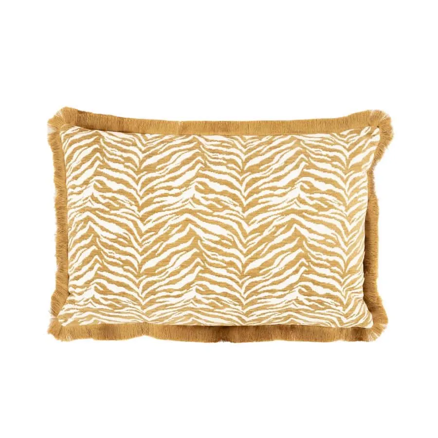 Kissen Tigra 40 x 60 cm - senfgelb - By-Boo