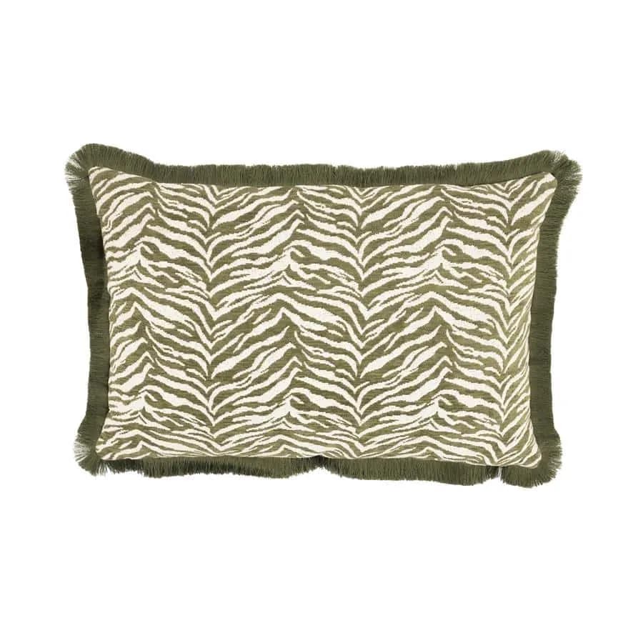 Kissen Tigra 40 x 60 cm - grün - By-Boo