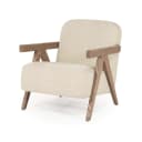 Sessel Francis - beige Flou - Eleonora