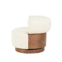 Sessel Nila braun - beige Vanu - Eleonora