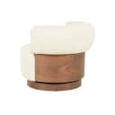 Sessel Nila braun - beige Vanu - Eleonora