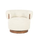 Sessel Nila braun - beige Vanu - Eleonora