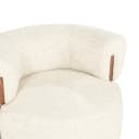 Sessel Nila braun - beige Vanu - Eleonora