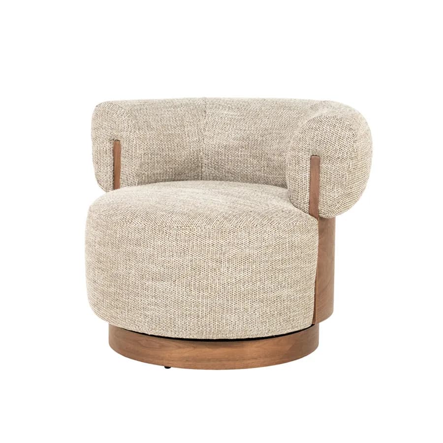 Sessel Nila braun - taupe Vanu - Eleonora