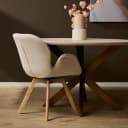 Esszimmerstuhl Jesse, drehbar, beige - Starfurn