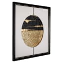 Wandkunst Moon schwarz/gold - Richmond Interiors