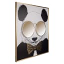 Wandkunst Panda schwarz/gold - Richmond Interiors