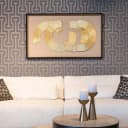 Wandkunst Eden schwarz/gold - Richmond Interiors