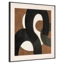 Wandkunst Euphoria braun links - Richmond Interiors